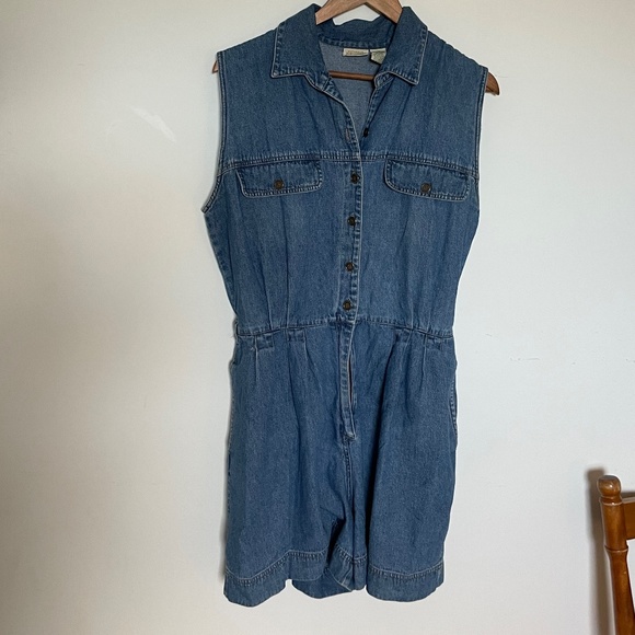 St. John's Bay Pants - St. John's Bay Denim Jumpsuit